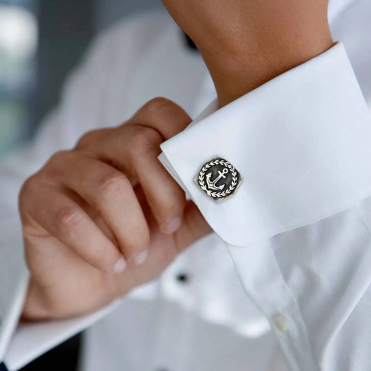 Bold Charm Cufflink Pair For Men