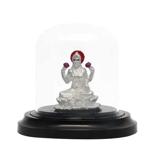 Goddess Lakshmi Silver Idol