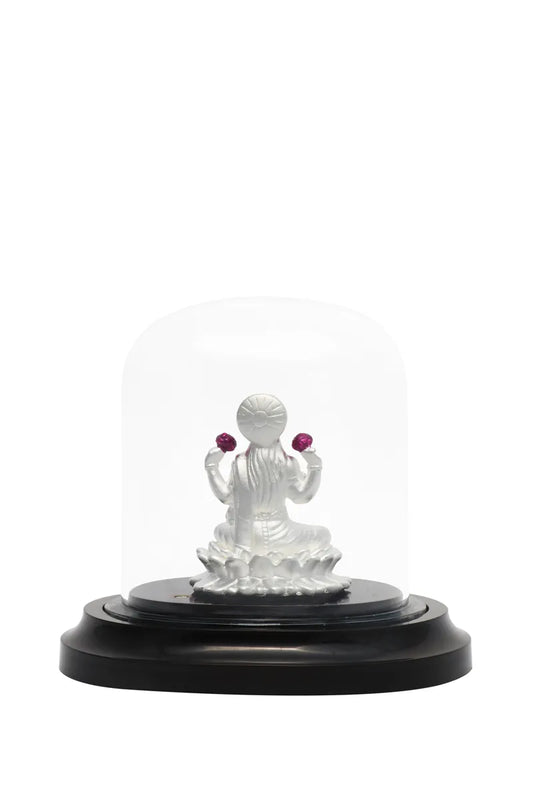 Goddess Lakshmi Silver Idol