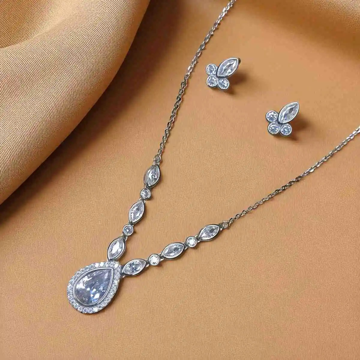 Classic Celebration Silver Necklace