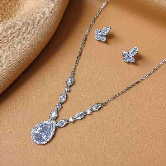 Classic Celebration Silver Necklace