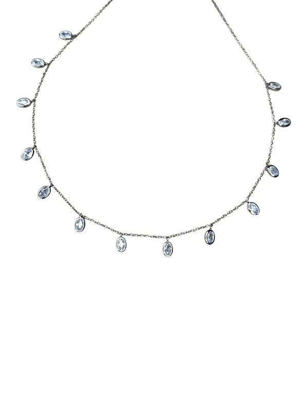 Family Event Silver Necklace