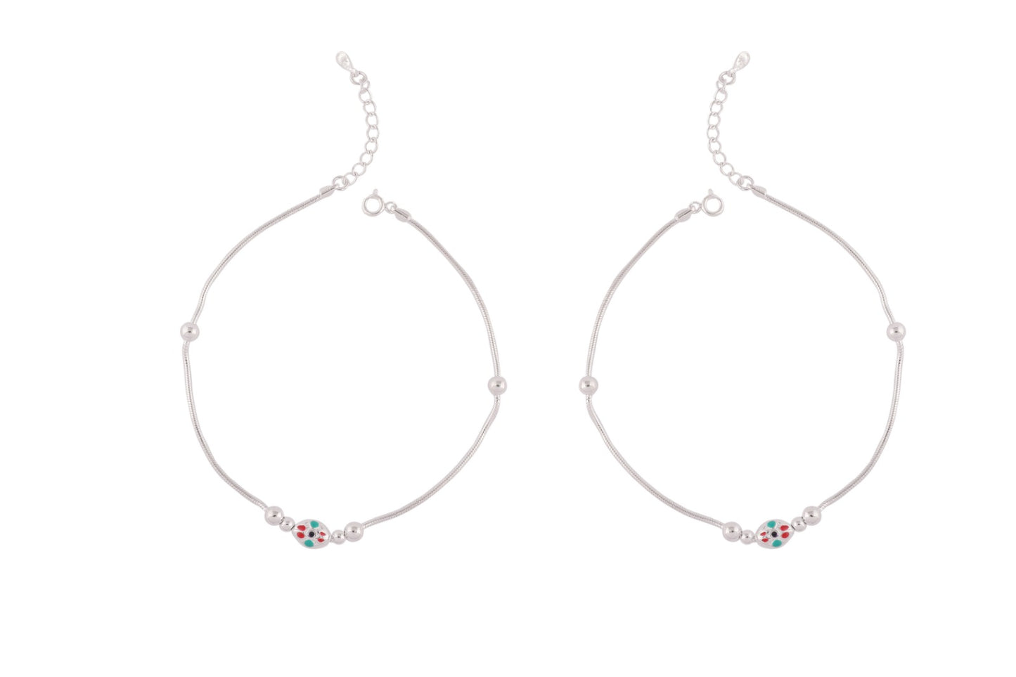 Classic Silver Signature Anklet