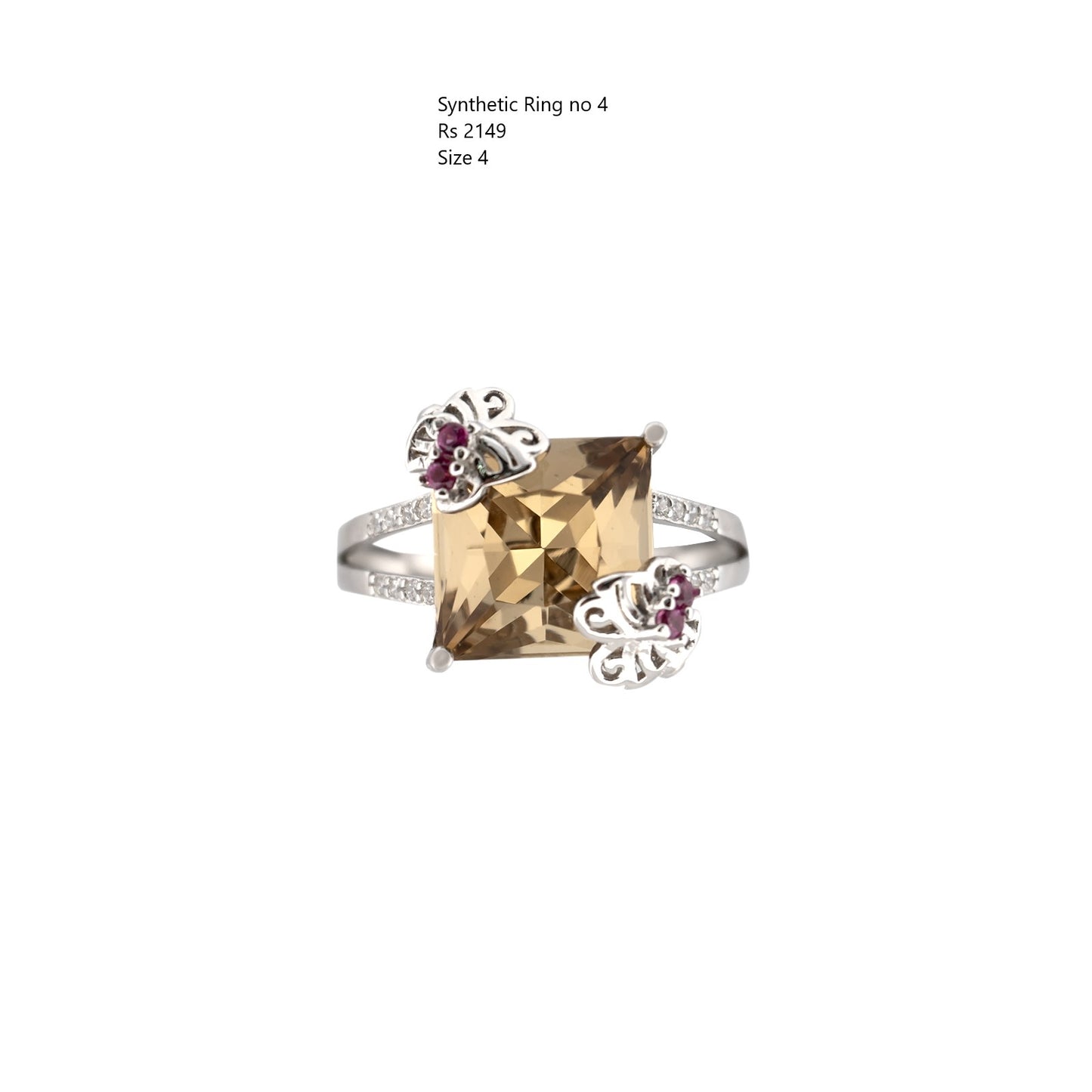 Dance Party Sparkle Stone Ring