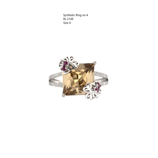Dance Party Sparkle Stone Ring