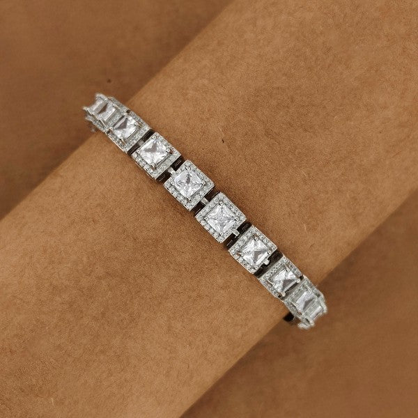 Galactic Silver women tennis bracelet