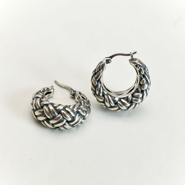 Night Sky Loops Earrings