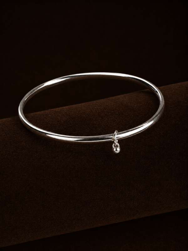 Pure Elegance 925 Silver Bangle Bracelets