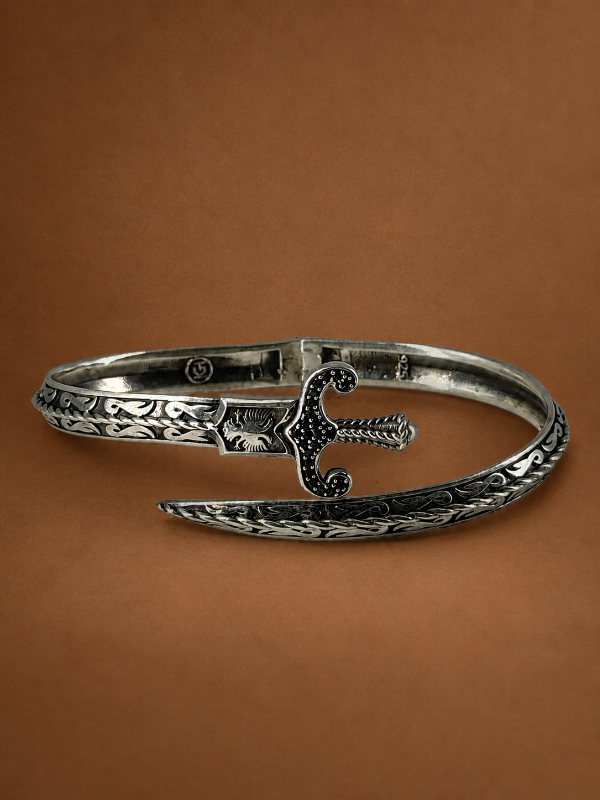 Shaurya Mens Silver Kada