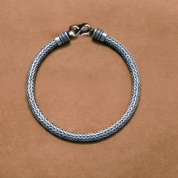 Silver Stardust Men’s Bracelet