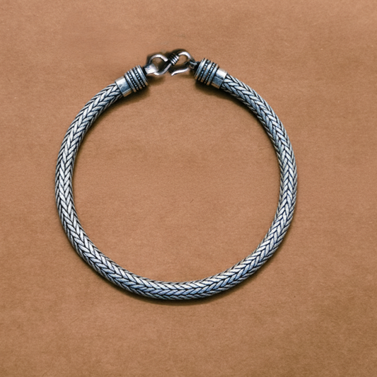 Silver Stardust Men’s Bracelet