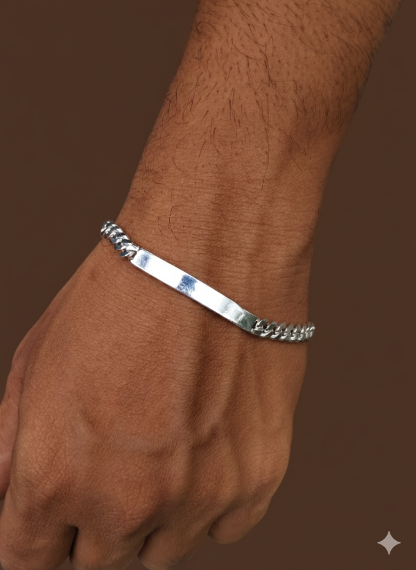 Stellar Silver Men’s Bracelet