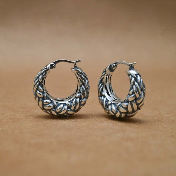 Night Sky Loops Earrings