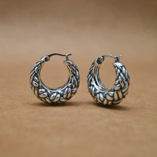Night Sky Loops Earrings