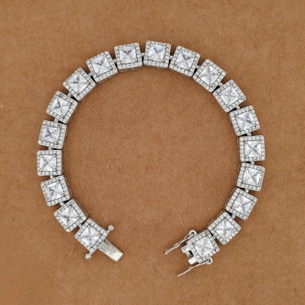 Galactic Silver women tennis bracelet