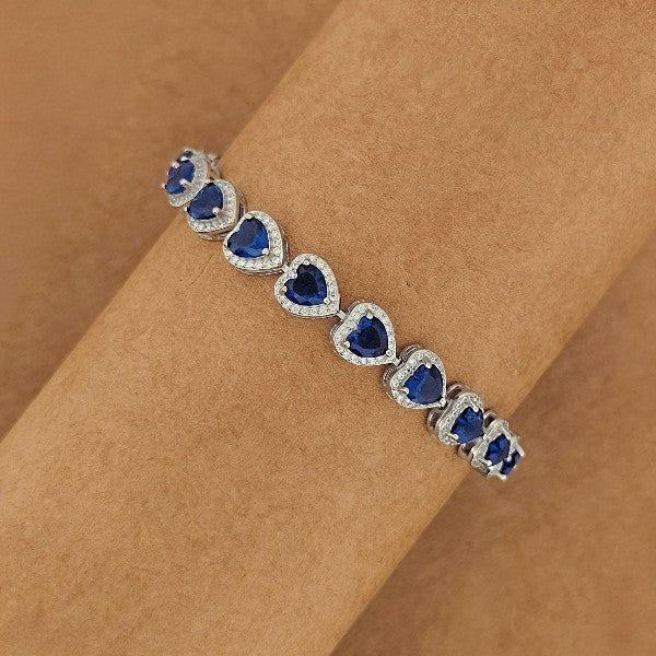 Astar Silver Tennis Bracelet