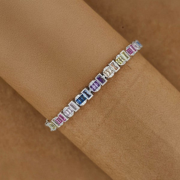 Starlight Elegance women tennis bracelet