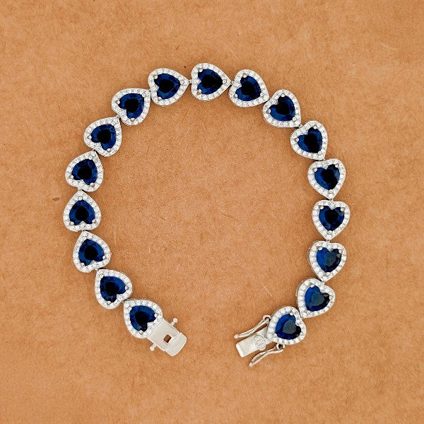 Astar Silver Tennis Bracelet