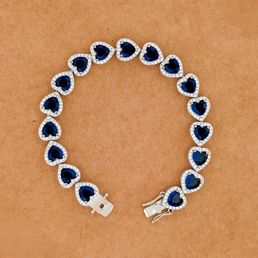 Astar Silver Tennis Bracelet